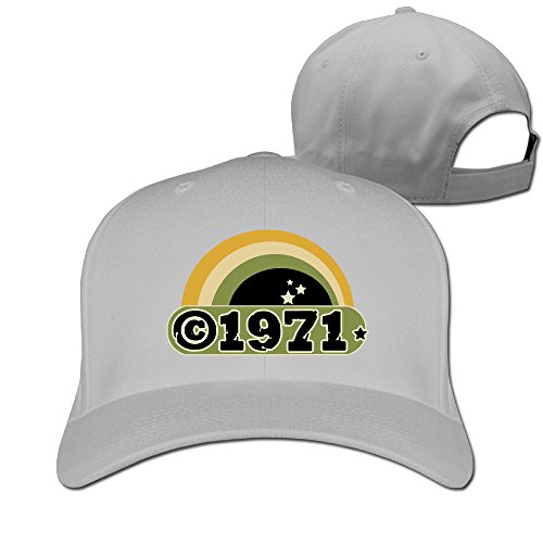 Adult Unisex Cute Crazy Flat 1971 Flat Caps Trucker Hat Sports Baseball Hats