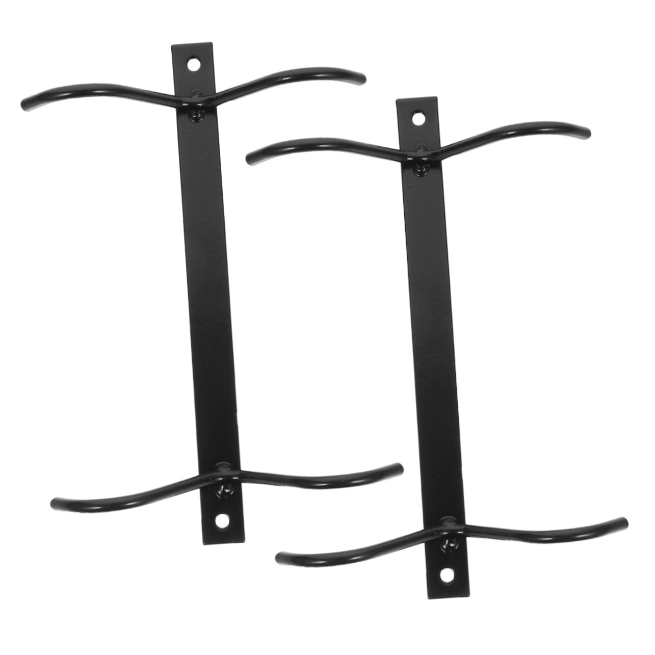 IMIKEYA 4 Set Allacciare Appendiabiti Per Tazze Domestiche Portabicchieri Sottopensile Cucina Portabicchieri Per Uso Domestico Staffa Per Tazza Domestica Black Ferro Da Stiro 2 Pezzi * 4