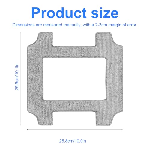 Image of Cleaning Rag for ECOVACS WINBOT W2S / W2S Omni Window Cleaning Robot, Washable and Reusable W2S Mop Pad Accessories 12 Pcs