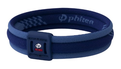 Phiten X30 Edge Titanium Bracelet - Sport Bracelet Permeated with X30 Aqua-Titanium Technology for Alternative Healing - Power Elastomer Zone with Micro Titanium Spheres