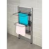 Beldray Séchoir à Vêtements 2 en 1 – Suspendre sur Radiateur, Étendoir sur Porte, Étagères Réglables, Gain de Place, Repliable à Plat, Capacité de 8 kg, Espace de Séchage de 4,2 m