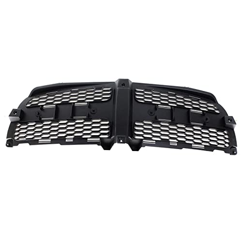 CarPartsDepot Front Textured Black Grille Assembly Grill Black Insert Compatible For Dodge Charger Sedan 2011-2014 SE SXT SXT Plus R/T Road and Track Expert SRT8