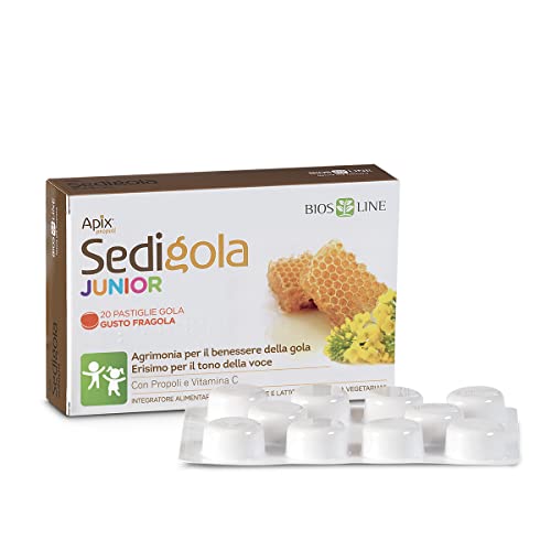 BIOS LINE Sedigola Junior Integratore 20 Pastiglie