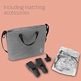 Maxi-Cosi Zelia S Trio 3-in-1 Prams Travel System, 0 - 4 Years, Up to 22 kg, Foldable, Compact and Reclining Baby Pushchair, with CabrioFix S i-Size Baby Car Seat, Accessories, Nursery Bag, Grey - Image 5