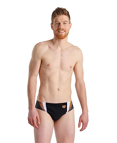 Arena Threefold bañador slip natación hombre traje de baño piscina negro