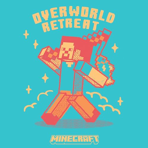 Girl's Minecraft Overworld Retreat T-Shirt2