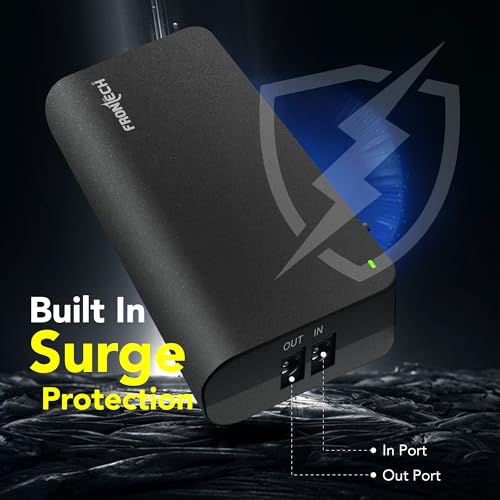 Frontech Mini UPS for 12V, 2.5A | Backup Upto 4 Hours | WiFi Router UPS Power Backup During Power Cuts | UPS Broadband Modem | 3-Battery UPS-0021 - Image 5