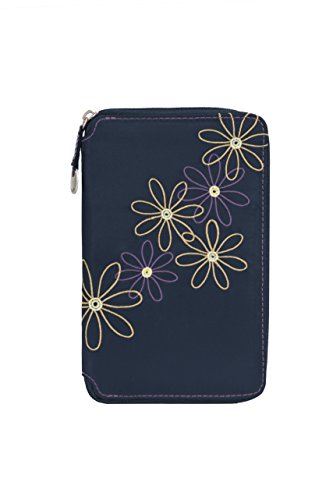 Travelon Safe Id Daisy Family Passport Case, Navy