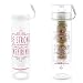 Pink Motivational Infuser Bottle