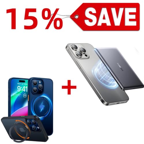 TORRAS 5,000mAh MiniMag Power Bank — Buy Together to Save 15%