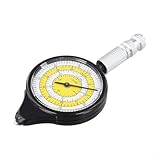 Multifuncional para medidor de curva de brújula, instrumento de medición de distancia diseñado para un cálculo fiable de distancia de ruta curvada