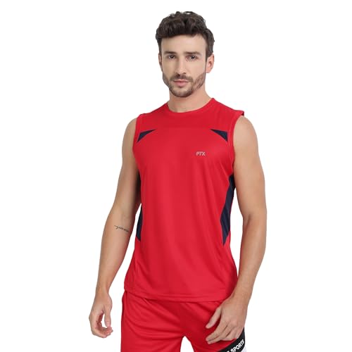 Image of FTX Men's Solid Regular Fit T-Shirt