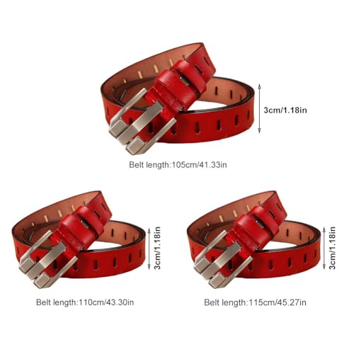 Katutude Women's Belt Cowhide Leather Belt Pin Buckle Waist Belt 2024 Trendy Jeans Dresses Pants Fashion Belts2