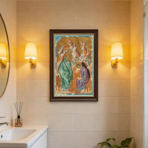 Impression Saint John l'évangéliste Rublev déco murale bureau et salon - 7