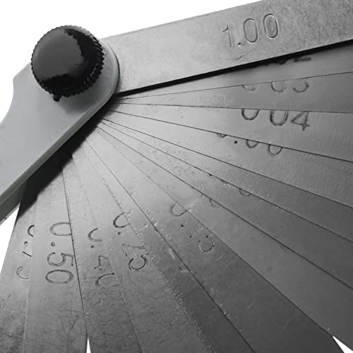 Iegefirm 5 StüCke/Set Universal Motorrad Motor Ventil Einstell Werkzeug Ventil Schrauben SchlüSsel 8-10 Mm T Typ Schrauben SchlüSsel 0,1-2 Mm FüHler Lehre