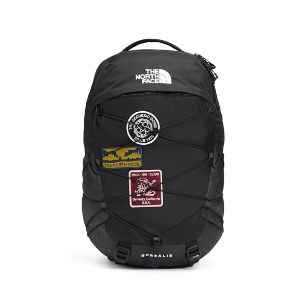THE-NORTH-FACE-Borealis-Commuter-Laptop-Backpack-TNF-Black-U-Borealis-PatchTNF-White-One-Size THE NORTH FACE Borealis Commuter Laptop Backpack, TNF Black U Borealis Patch/TNF White, One Size