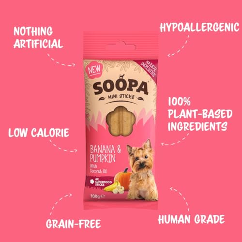 10 Pack Soopa Mini Dog Dental Sticks, 0.1 g (Pack of 10) - Image 2