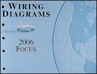 Paperback 2006 Ford Focus Wiring Diagram Manual Original Book