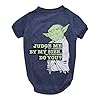 Star Wars for Pets Yoda Judge Me by My Size Do You Dog Tee Star Wars Dog Shirt for Large Dogs Size Large Soft Cute and Comfortable Dog Clothing and Apparel