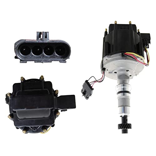 OEG Parts New Distributor Compatible With 1985 1986 1987 1988 1989 Cadillac Deville Fleetwood Commercial V8 4.1 4.5 1103742, 1103755, 88864770