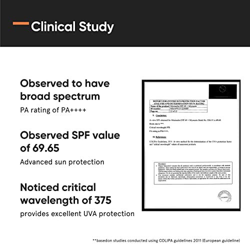 Minimalist Sunscreen SPF 60 PA ++++ | Pregnancy Safe | For Sensitive Skin | Photo stable | Broad Spectrum Sunscreen SPF 50+ With Potent... - Image 3