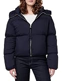 Tommy Hilfiger Damen Nylon Down Puffer Jacket Jacke, Desert Sky, L EU