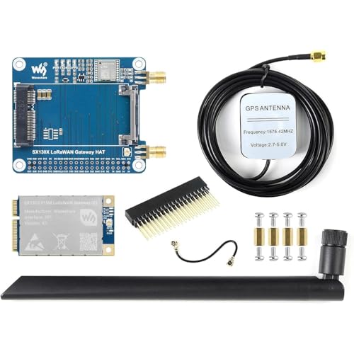 915MHz LoRa LoRaWAN Gateway �����d�� IoT �����������ʐM GPS ���W���[�� HAT �X�^�[�^�[ �L�b�g for ���Y�x���[�p�C �[�� RPI Raspberry Pi Zero 2 W 3B 4 Model B 4B 5