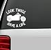 Bluegrass Decals B1020 Look Twice Save A Life Watch For Motorcycles Decal Sticker