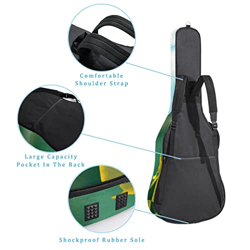 Housse de protection imperméable pour guitare acoustique Motif chat de forêt Épaisseur 1 cm, Multicolore 06, 42.9×16.9×4… - Les Beatles, Paul McCartney, John Lennon, RIngo Starr, George Harrison Housse de protection imperméable pour guitare acoustique Motif chat de forêt Épaisseur 1 cm, Multicolore 06, 42.9x16.9x4… – Image 4