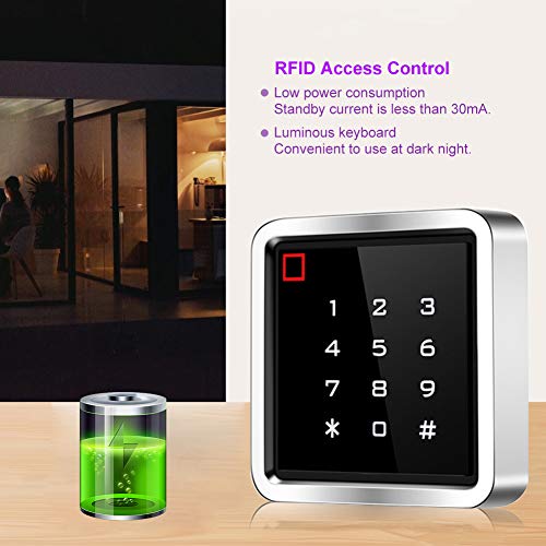 Controle de acesso, abridor de porta de design íntimo com sistema de controle de acesso para troca d