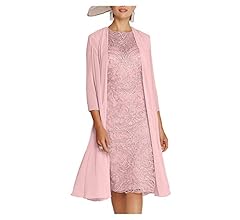 Brautmutterkleider knielang mit mantel Clearance