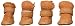 4 Pcs Pet Dog Puppy Cotton Blend Shoes Winter Snow Warm Walking Boots Khaki New - M