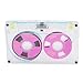 Hamwesh Cassette Tapes, 46 Minute Low Noise Audio Type I Type I Ferric Tape with Electroplated Metal Wheel PC Case for Conference Seminars Daily Recording