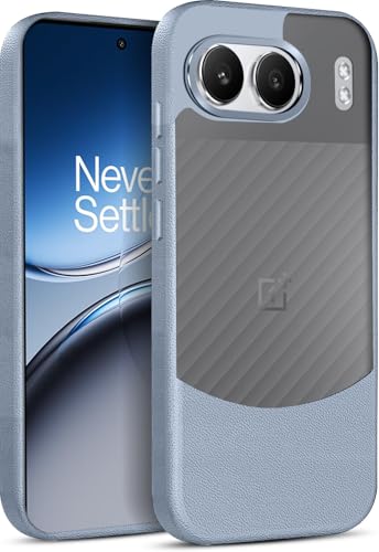 Image of MINTZZ Ultra-Hybrid Shockproof Back Cover Case for OnePlus Nord 4 | Camera Protection Bump | Premium Grip | Shockproof Back Cover for OnePlus Nord 4 Grey