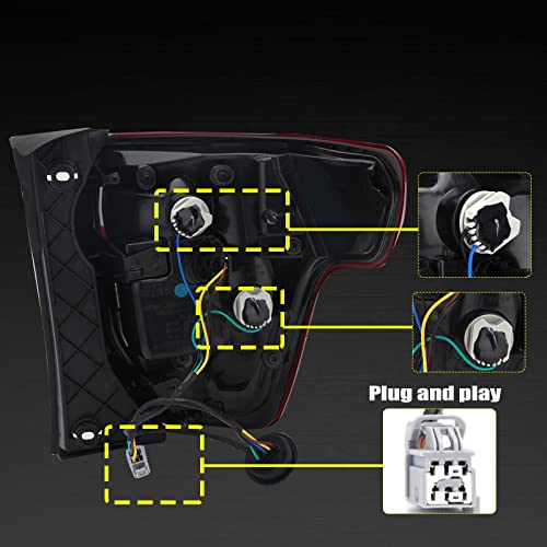 Mzorange Tail Light Rear Brake Lamp For Ford Explorer 2016 2017 2018 2019 (Left Driver Side) #TOP4