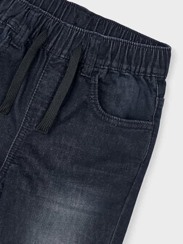 Mayoral Soft Denim Jogger Pants for Boys Black3