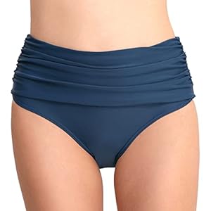 Generisch Retro Hoch Tailliert Badehose Damen
