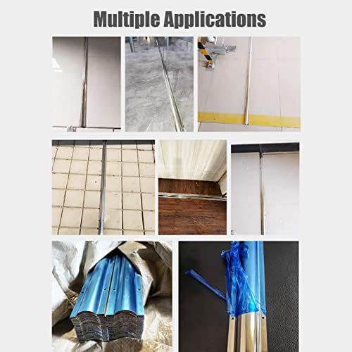 Aluminum Alloy Cable Raceway Management Kit - 55.1in Cord Cover with Screws for Home & Office, Neat Floor & Wall Wire Organizer, Essential Cable Hider (Color: No.10)