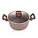 Pula zapasów/Stockpot Garnek maifan kamienny garnek bez kijów garnek garnek z szklanym pokryciem drewniany uchwyt bez kijem garnki do gotowania Rondelek na gulasz (Size : A)