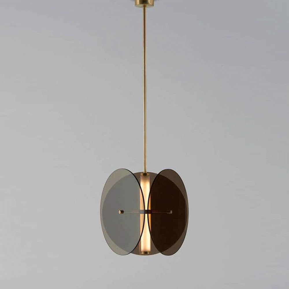 Lustre LED 3000K en métal au design postmoderne architectural - 7