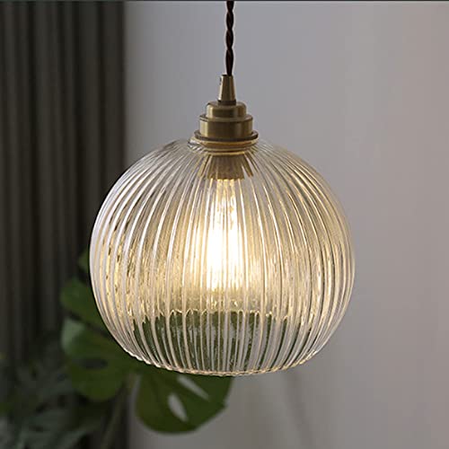 Suspension hauteur réglable E27 avec diffuseur en verre pour un éclairage ciblé