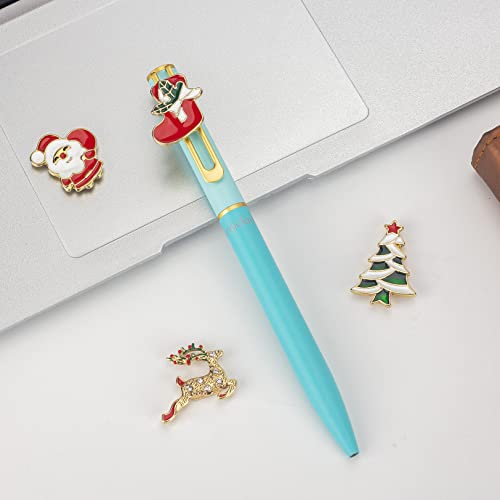 Bolígrafo de Gel Navidad con Adorno Metálico Magnético miniatura 3