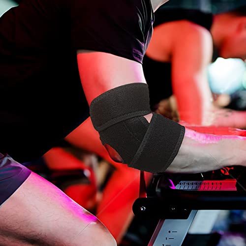 Yunyilan Elbow Brace, Comfortable Night Elbow Sleep Support, Elbow Splint, Adjustable Immobilizer Brace For Joint, Arthritis Pain Relief, Tendonitis, Sports Injury Recovery Fit Men ＆ Women (Black) #TOP3