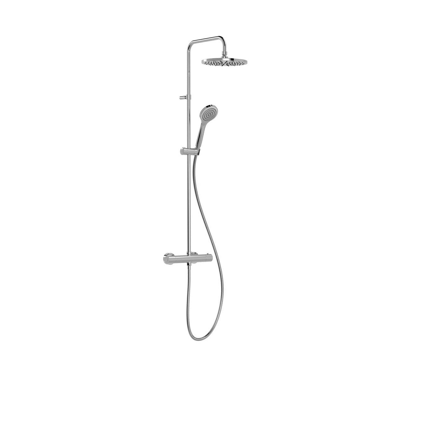 TRES 21639301 BASE-TRES PLUS Conjunto Gran Ducha Termostático 2V Ducha