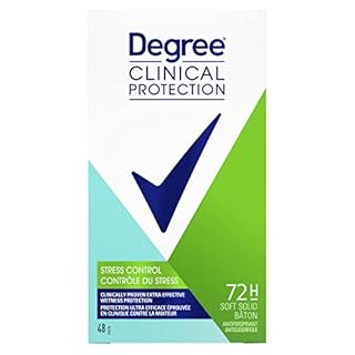 Degree Clinical Protection Antiperspirant Stick for sweat protection Stress Control antibacterial odour protection 48 g