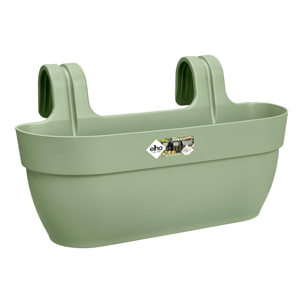 elho Vibia Campana Easy Hanger L 46 - Planter for Balcony & Outdoor - Ø 46.0 x H 26.5 cm - Green/Pistachio Green — image 1