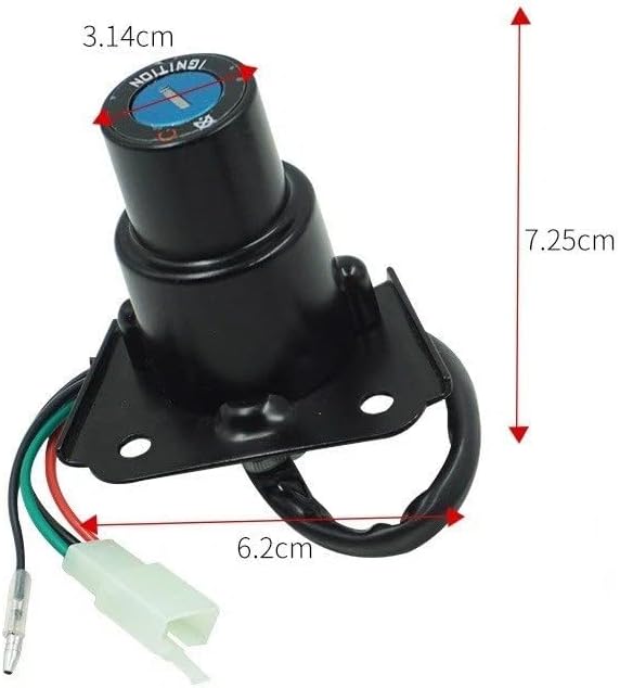 Motorcycle Ignition Switch Fuel Gas Cap Cover Lock Keys fits for Yamaha Virago XV535 XV125 4RF 1990-2011 XV250 250 2UJ 3DM