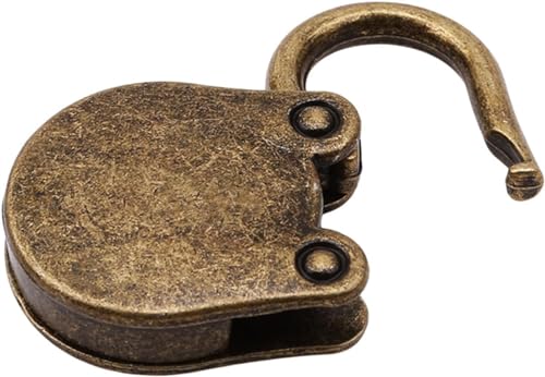Image of 1Set Vintage Antique Style Mini Archaize Classic Padlocks Key Lock with Keys Keyed Padlocks, Padlocks and Hasps