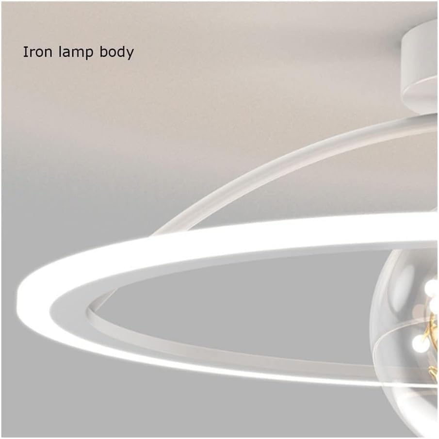 Plafonnier LED chambre protection yeux salon moderne - 6