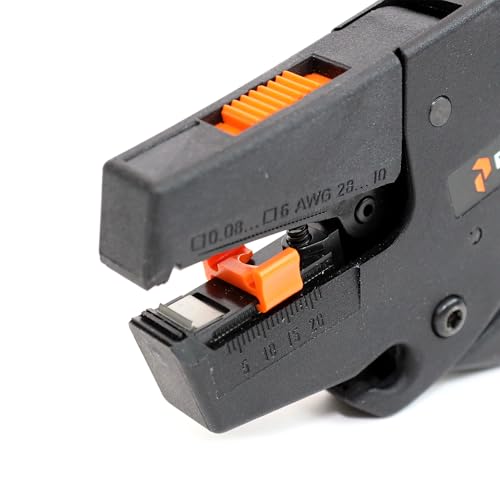 Image of STRIPAX PRO 6 Automatic Wire Stripper Tool, Premium Wire Cutter 28-10 AWG, THHN /THHW Insulation, Professional Grade